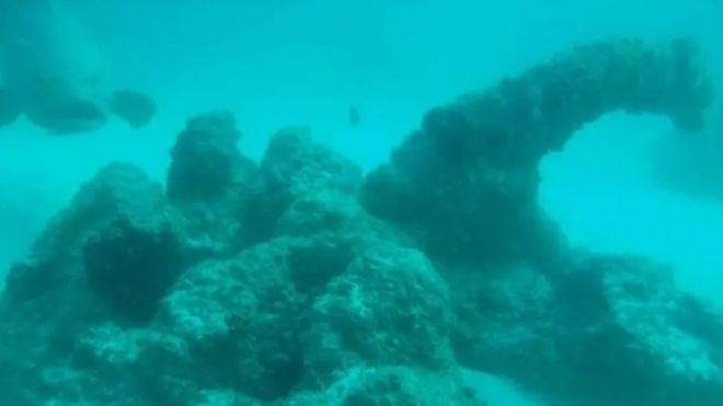 泰坦加入LOL十年官方晒出10年前沉入海底的雕像被藤壶包裹(图6)